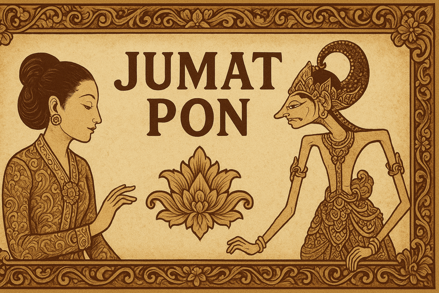 kalender jawa weton jumat pon